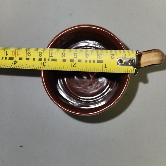 Handcrafted Pennsbury Pottery Mug With Rustic Floral Design HG11 - Picture 8 of 9